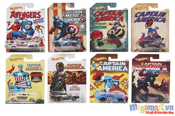 Hotwheels cho ra mắt phiên bản đặc biệt mừng kỷ niệm 75 năm Captain America 2