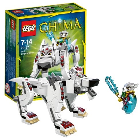 Toàn bộ chi tiết trong bộ sản phẩm Lego Chima 70127 - Sói Huyền Thoại