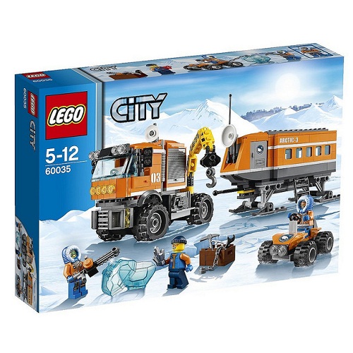 Hình ảnh bên ngoài Lego City 60035 - Tiền Trạm Bắc Cực