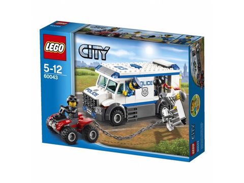 Hình ảnh bên ngoài Lego City 60043 - Vận Chuyển Tù Nhân