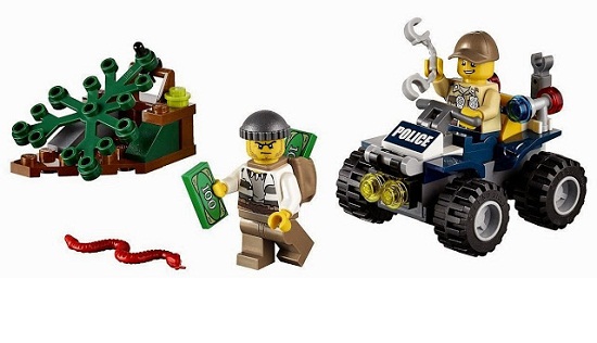 Các chi tiết sẽ xuất hiện trong Lego City 60065 - Xe Địa Hình 4 Bánh