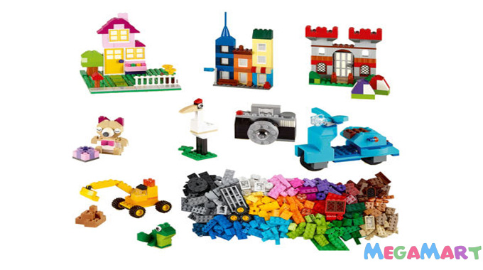Lego Classic lắp ghép đa dạng mọi chủ đề và mô hình