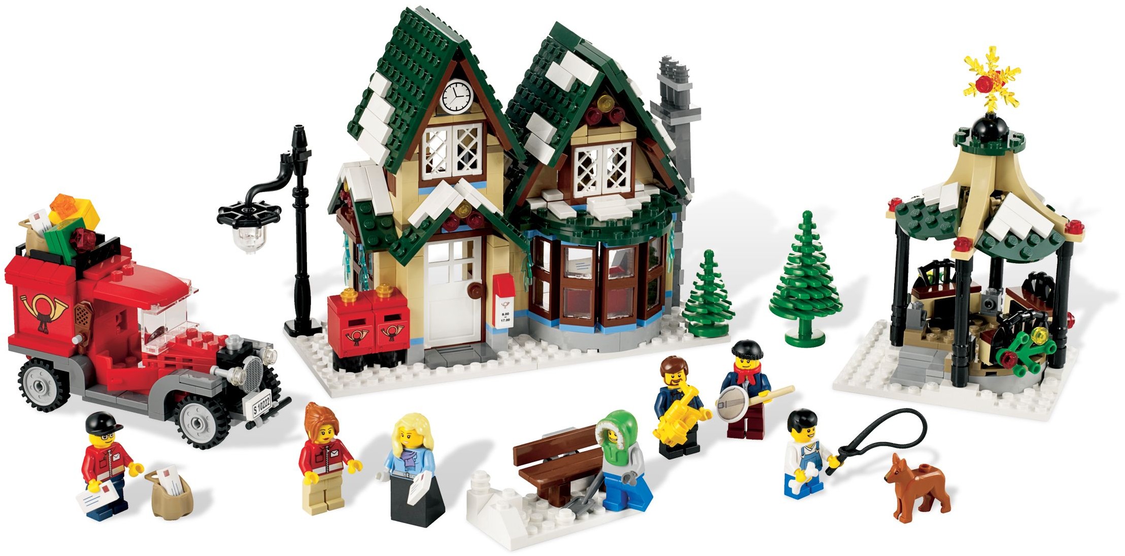 Chủ đề Lego Creator 10235 - Chợ Làng Mùa Đông hấp dẫn mọi trẻ nhỏ