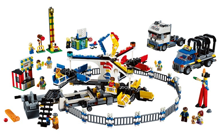 Toàn bộ các chi tiết xuất hiện trong mô hình Lego Creator 10244 - Fairground Mixer