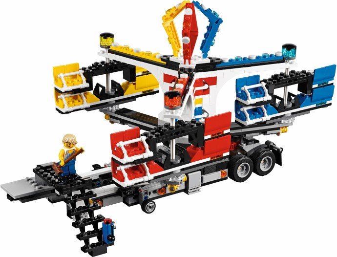 Các mảnh ghép trong Lego Creator 10244 - Fairground Mixer tuyệt đối an toàn cho sức khỏe của bé