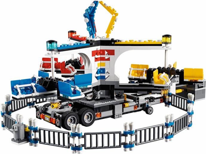 Lego Creator 10244 - Fairground Mixer cho bé tha hồ vui đùa với mô hình ấn tượng
