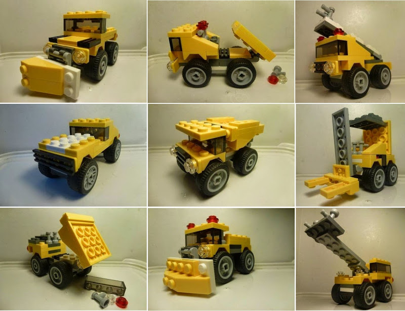 Rất nhiều mô hình để bé sáng tạo với bộ xếp hình Lego Creator 30283 - Xe địa hình Off-Road