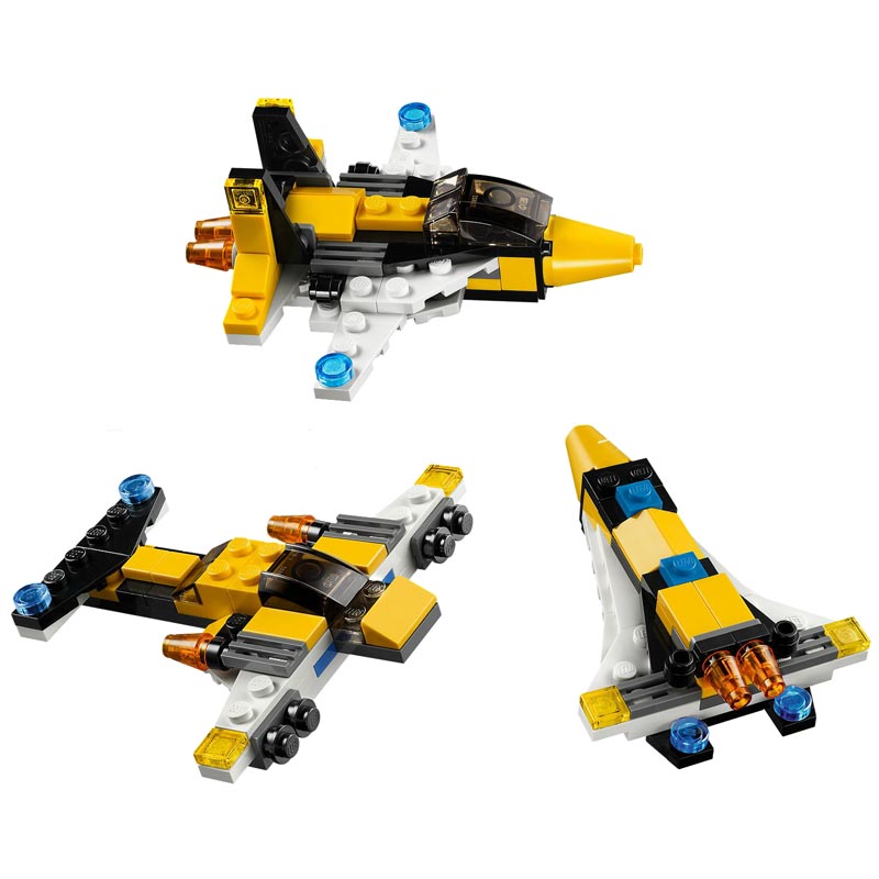 Các mô hình có thể tạo ra với Lego Creator 31001 - Máy Bay Mini