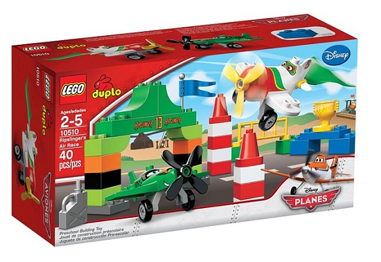 Vỏ hộp sản phẩm Lego Duplo 10510 - Vòng đua trên không