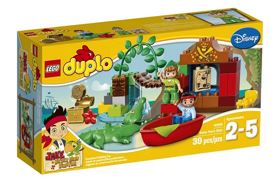Vỏ hộp sản phẩm Lego Duplo 10526 - Chuyến Thăm Của Peter Pand