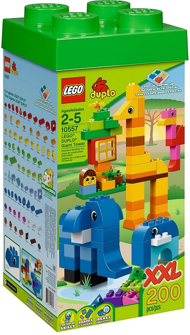 Vỏ hộp sản phẩm Lego Duplo 10557 - Thùng gạch sáng tạo