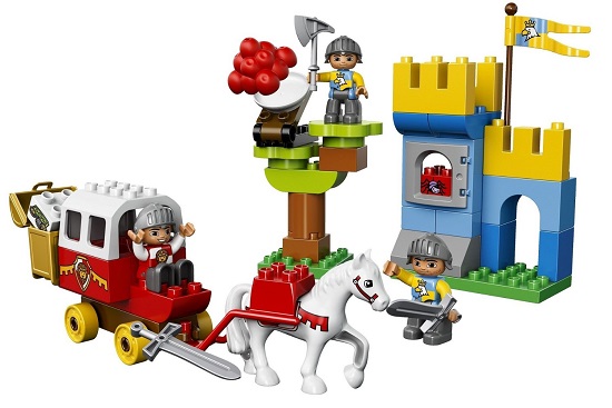 Các chi tiết có trong bộ Lego Duplo 10569 - Tấn Công Kho Báu