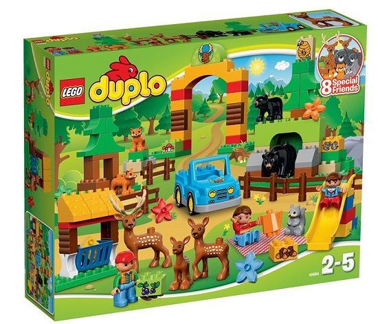 Vỏ hộp sản phẩm Lego Duplo 10584 - Công Viên Hoang Dã