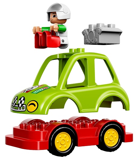 Các chi tiết trong bộ xếp hình Lego Duplo 10598