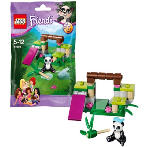 Trọn bộ mô hình Lego Friends 41049 - Bụi Tre Của Gấu Trúc sau khi hoàn thành