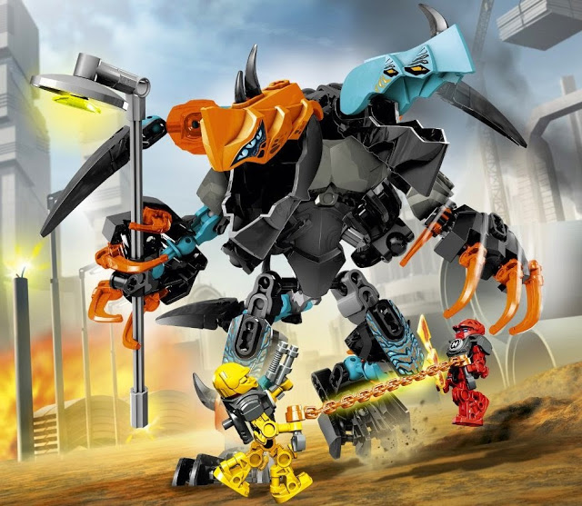 Bộ đồ chơi Lego Hero Factory 44021 - Furno & Evo Đối Đầu Quái Vật Hai Đầu giúp kích thích khả năng sáng tạo cho bé