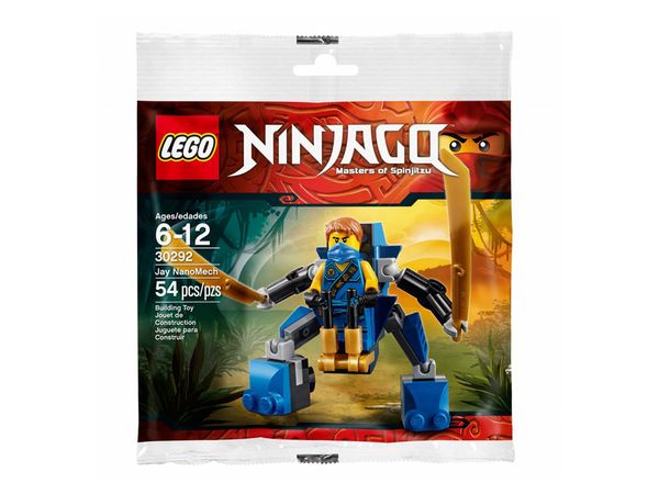 Mùa hè xanh - Nhận quà thả phanh cùng Megamart - Lego Ninjago 30292 - Rô bốt điện Jay