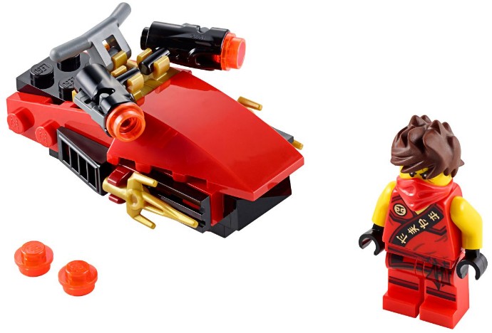 Lego Ninjago 30293 - Canô Của Kai thiết kế tinh tế