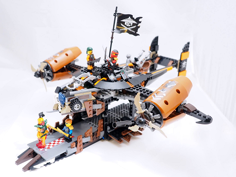 Bộ xếp hình Lego Ninjago 70605 - Tàu Bay Tai Họa thử thách cho bé từ 8 đến 14 tuổi