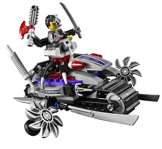 Cuộc chiến trong Lego Ninjago 70722 - Người Máy Tấn Công diễn ra vô cùng căng thẳng