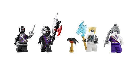 Các nhân vật trong bộ Lego Ninjago 70724 - Trực Thăng Ninja