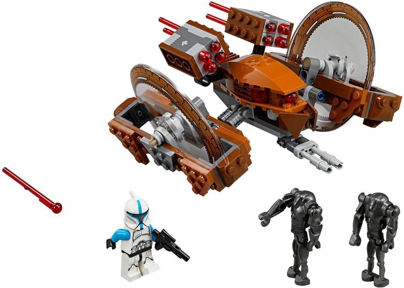 Bộ xếp hình Lego Star Wars 75085 - Hailfire Droid với 164 mảnh ghép thú vị