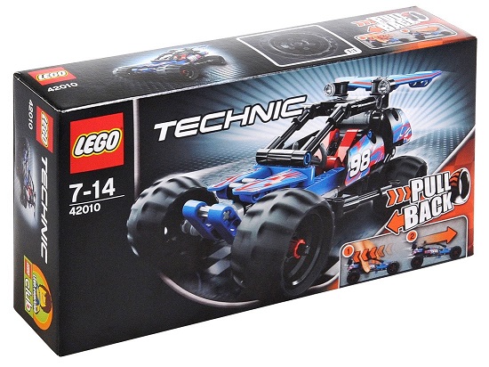 Vỏ hộp sản phẩm Lego Technic 42010 - Xe Đua Địa Hình