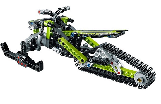 Mô hình xe đạp được sáng tạo từ bộ Lego 42021