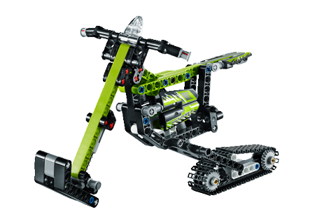 Lego Technic 42021 - Xe Trượt Tuyết  với các chi tiết thiết kế tỉ mỉ