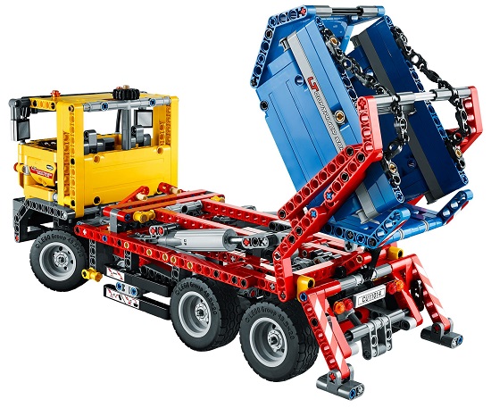 Lego Technic 42024 - Xe Công Ten Nơ với chiếc thùng có thể di chuyển linh hoạt