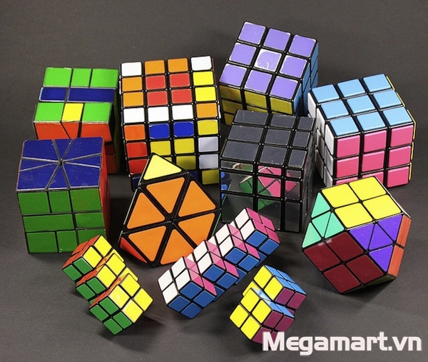 Có rất nhiều loại đồ chơi Rubik đa dạng