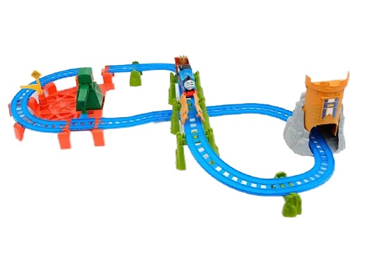 Các chi tiết có trong bộ Thomas & Friends Bộ đường ray thử thách vòng số 8