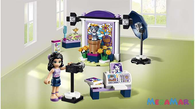 Lego Friends 41305 - Phòng chụp hình của Emma vừa chơi hay vừa hữu ích với bé