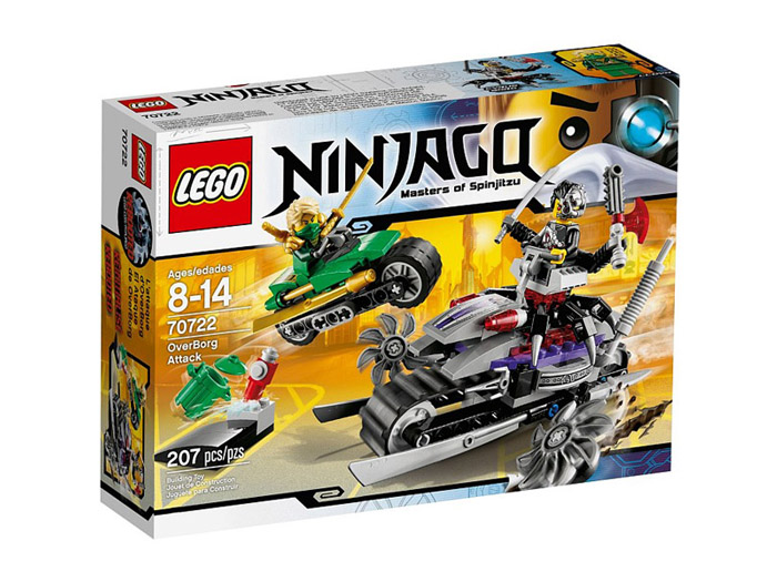 Vỏ hộp sản phẩm Lego Ninjago 70722 - Người Máy Tấn Công