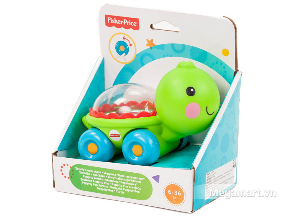 Hình ảnh bộ đồ chơi Fisher Price Rùa xinh chở kẹo