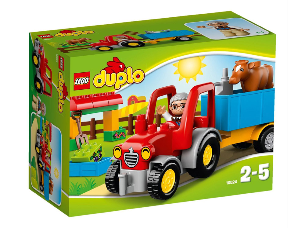 Vỏ hộp sản phẩm Lego Duplo 10524 - Xe Kéo Trang Trại