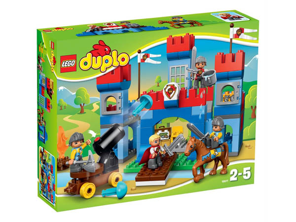 Vỏ hộp sản phẩm Lego Duplo 10577 - Lâu Đài Hoàng Gia