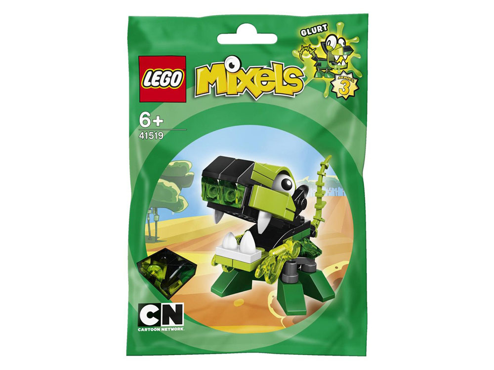 Vỏ sản phẩm Lego Mixels 41519 - Sinh Vật Glurt