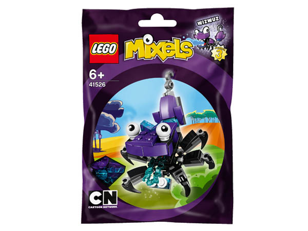 Vỏ hộp sản phẩm Lego Mixels 41526 - Sinh Vật Wizwuz