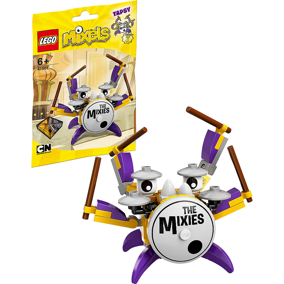 Toàn bộ bộ ghép hình Lego Mixels 41561 - Dàn trống di động Tapsy