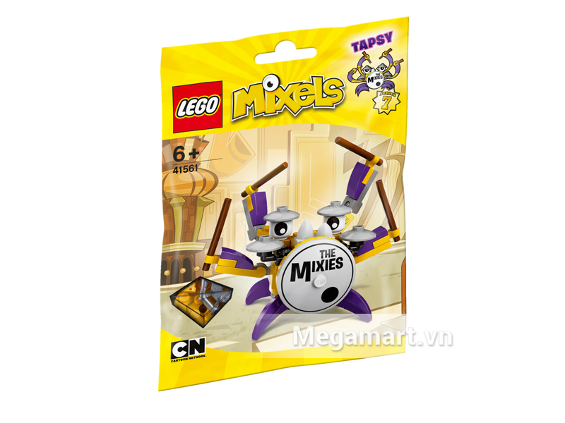 Hình ảnh bộ ghép hình Lego Mixels 41561 - Dàn trống di động Tapsy