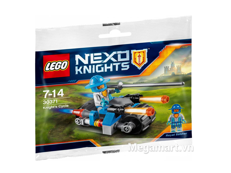Bộ ghép hình Lego Nexo Knights 30371 - Xe Chiến Đấu Hiệp Sĩ dành cho bé từ 7 đến 14 tuổi