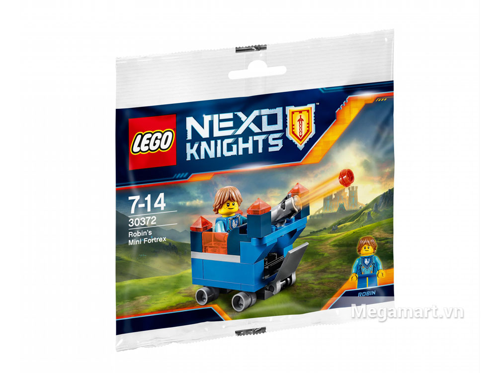 Bộ ghép hình Lego Nexo Knights 30372 - Pháo đài Mini của Robin
