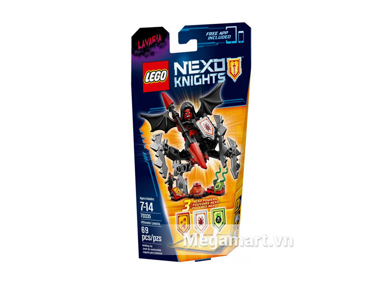 Hình ảnh bộ ghép hình Lego Nexo Knights 70335 - Quỷ Nham Thạch