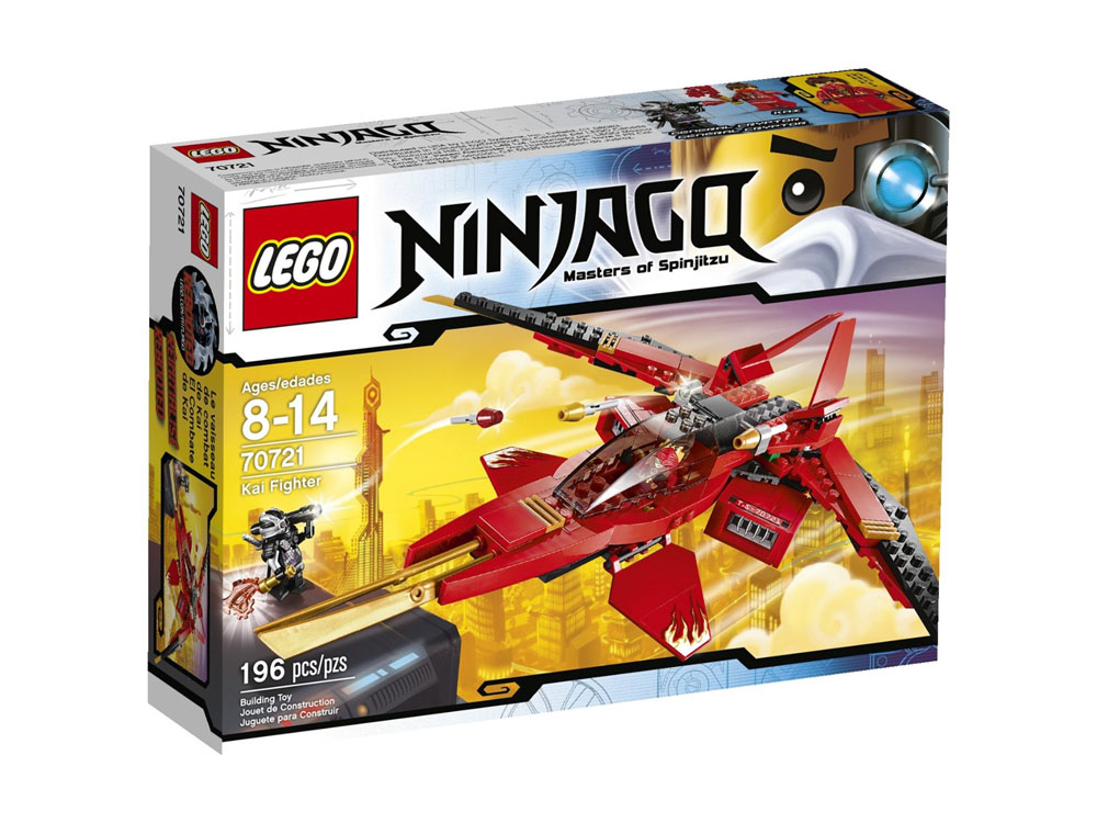 Vỏ sản phẩm Lego Ninjago 70721 - Máy Bay Chiến Đấu Của Kai
