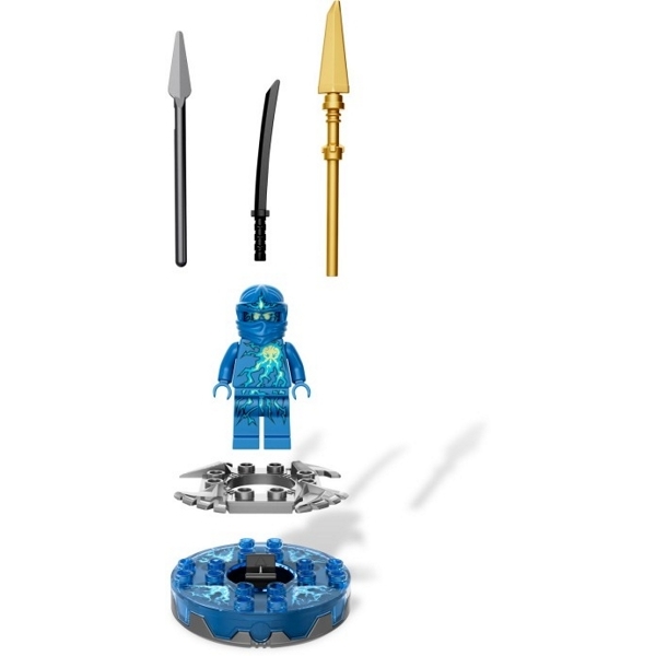 Jay xuất hiện trong bộ Lego Ninjago 9570 - NRG Jay