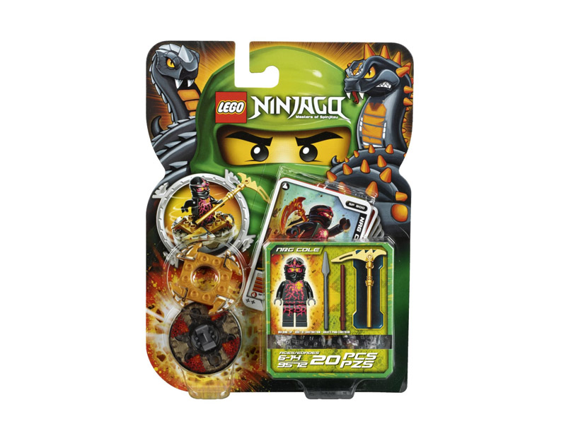 Vỏ ngoài hộp sản phẩm Lego Ninjago 9572 - NRG Cole