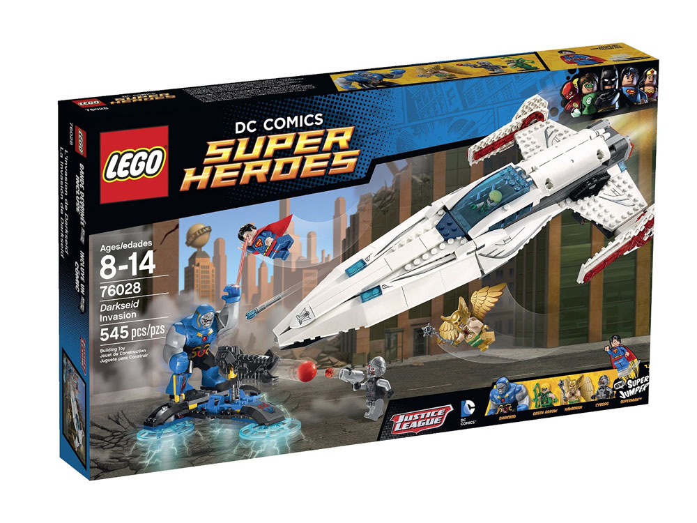Bìa bộ LEGO 76028 chính hãng, giúp phụ huynh phân biệt khi mua đồ chơi cho con