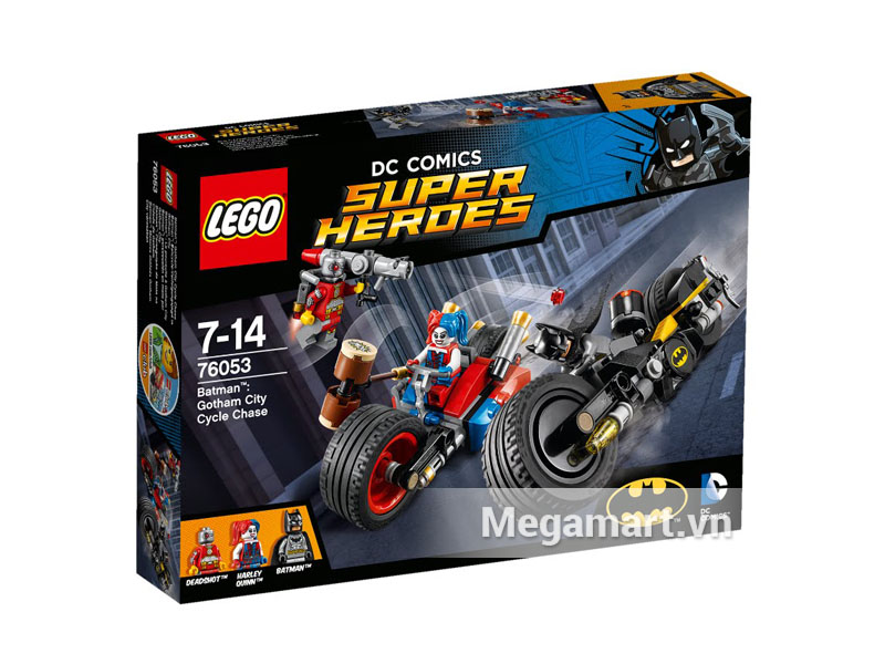 Hình ảnh bộ ghép Lego Super Heroes 76053 - Rượt Đuổi Người Mèo Ở Thành Phố Gotham hình dành cho các bé từ 7 đến 14 tuổi