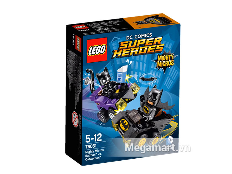 Hình ảnh bộ ghép hình Lego Super Heroes 76061 - Người Dơi Đại Chiến Người Mèo
